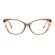 Cat-eye Brown Eyeglasses