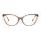 Cat-eye Brown Eyeglasses