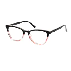 Cat-eye Black/Clear Eyeglasses