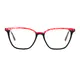 Rectangle Red/Black Eyeglasses