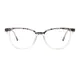 Rectangle Clear/Black Eyeglasses