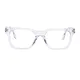 Rectangle Clear Eyeglasses