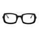 Rectangle Black Eyeglasses