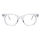 Square Clear Eyeglasses
