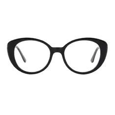 Round Black Eyeglasses