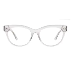 Cat-eye Clear Eyeglasses