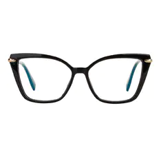 Cat-eye Black Eyeglasses