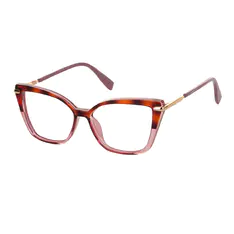 Cat-eye Tortoiseshell/Pink Eyeglasses
