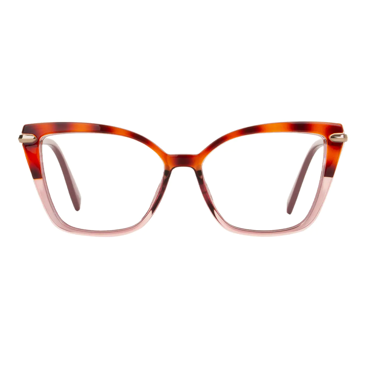 Cat-eye Tortoiseshell/Pink Eyeglasses