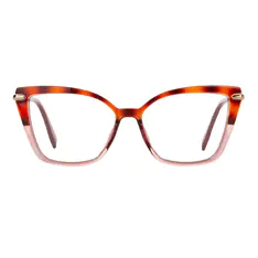 Cat-eye Tortoiseshell/Pink Eyeglasses