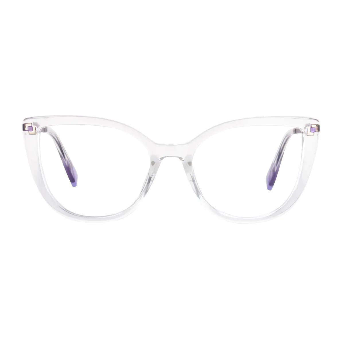 Cat-eye Clear Eyeglasses