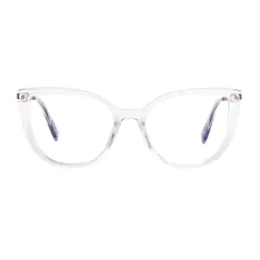 Cat-eye Clear Eyeglasses