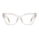 Cat-eye Transparent Amber Eyeglasses