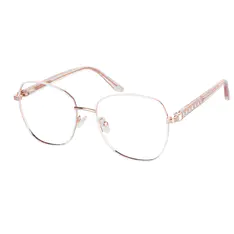 Square Rose Gold Eyeglasses