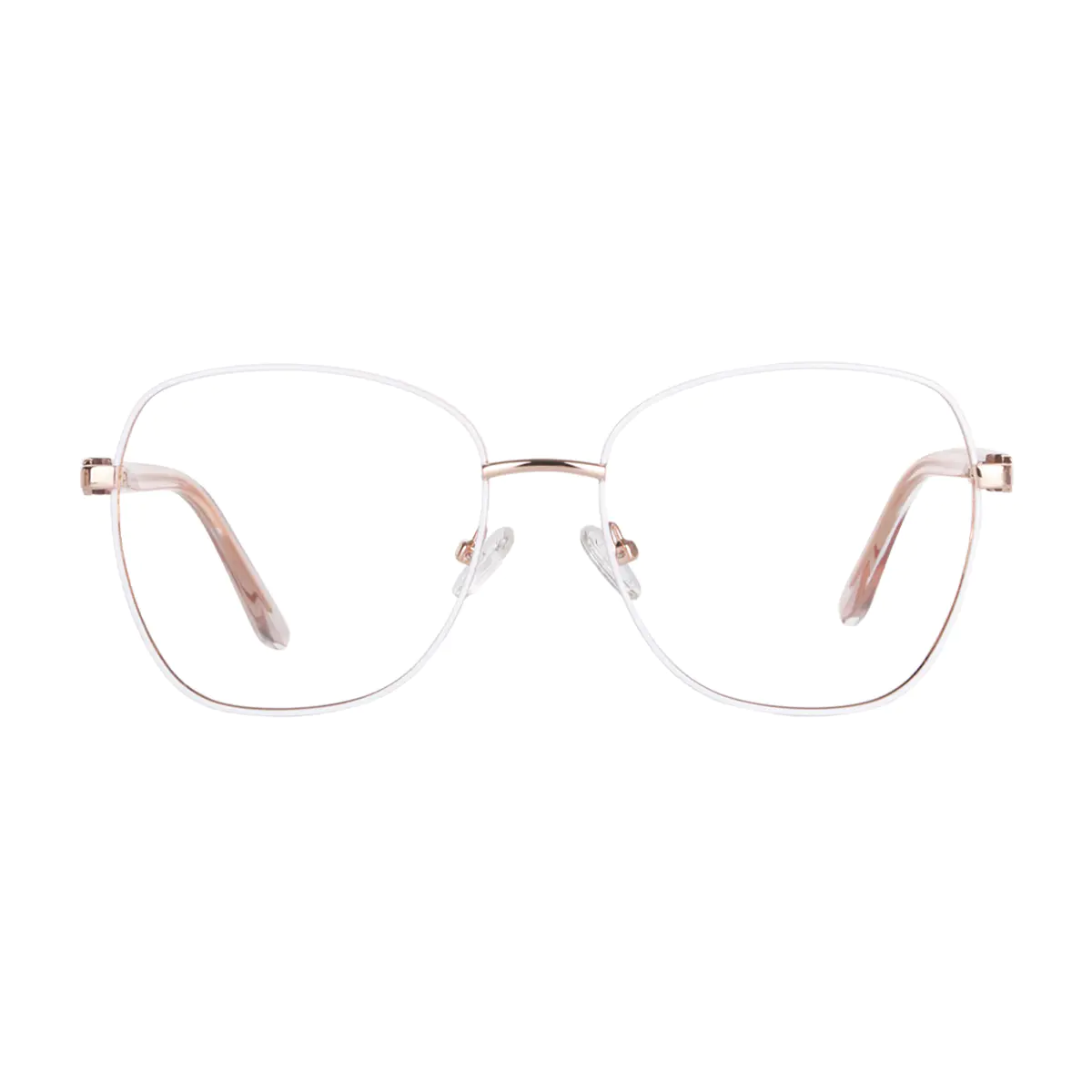 Square Rose Gold Eyeglasses