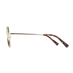Geometric Tortoiseshell/Gold Eyeglasses