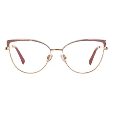 Cat-eye Pink/Gold Eyeglasses