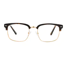Browline Tortoiseshell/Gold Eyeglasses