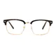 Browline Tortoiseshell/Gold Eyeglasses