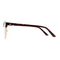 Browline Ruby Tortoiseshell/Gold Eyeglasses
