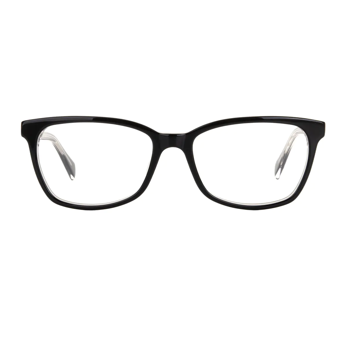 Rectangle Black Eyeglasses