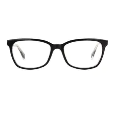 Rectangle Black Eyeglasses