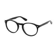 Round Black Eyeglasses