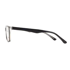 Rectangle Blue Eyeglasses