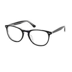 Square Navy Blue Eyeglasses