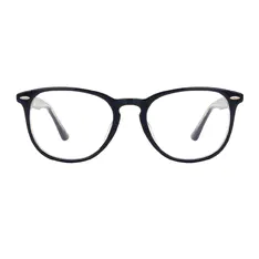 Square Navy Blue Eyeglasses