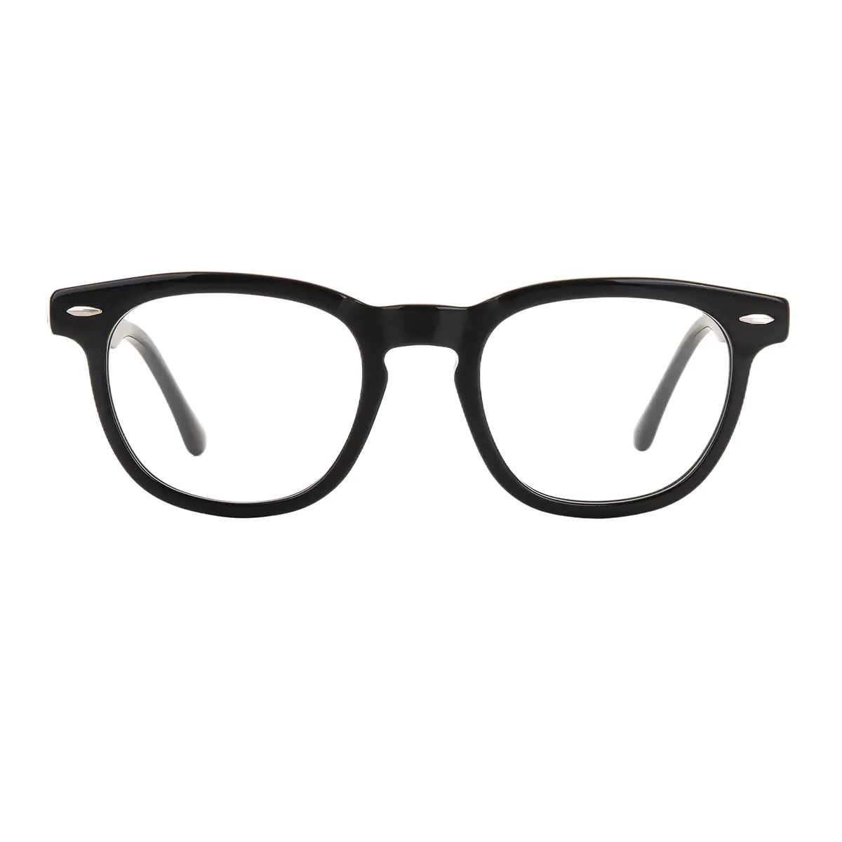Square Black Eyeglasses