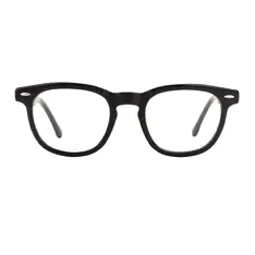 Square Black Eyeglasses