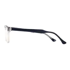 Square Blue/Clear Eyeglasses