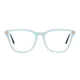 Square Light Green Eyeglasses