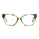 Geometric Tortoiseshell Eyeglasses