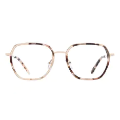 Square Tortoiseshell Eyeglasses