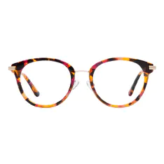 Round Tortoiseshell Eyeglasses