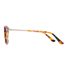 Round Tortoiseshell Eyeglasses