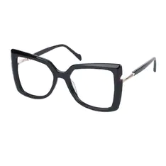 Square Black Eyeglasses