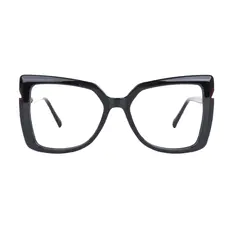 Square Black Eyeglasses