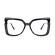 Square Black Eyeglasses