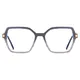 Square Black/Gray Eyeglasses