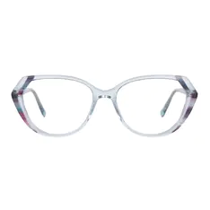 Geometric Clear Eyeglasses