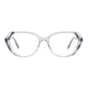 Geometric Clear Eyeglasses