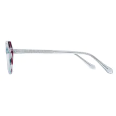 Geometric Clear Eyeglasses