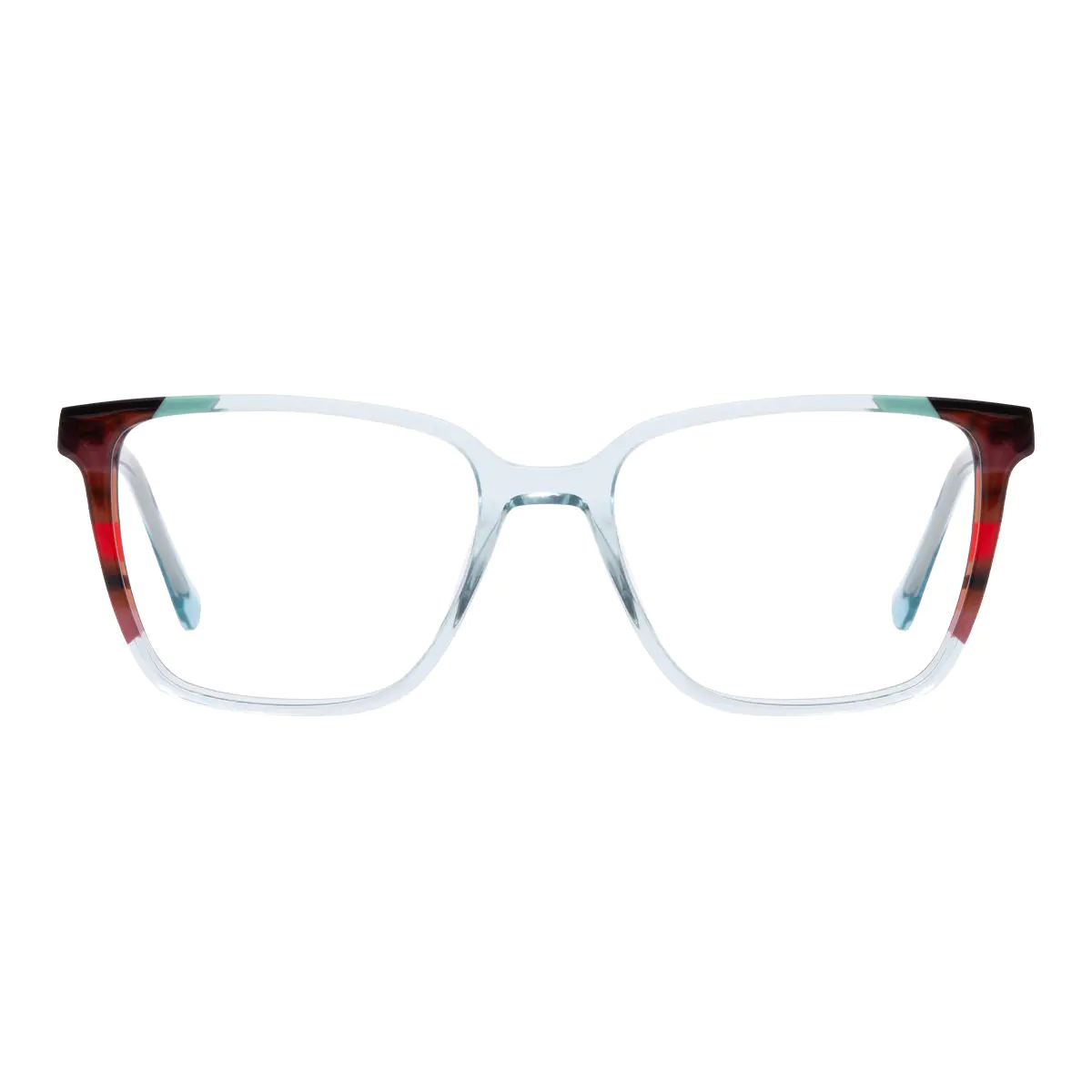 Rectangle Clear Eyeglasses