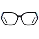 Geometric Black Eyeglasses