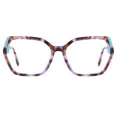 Geometric Multicolor Eyeglasses