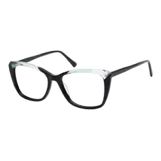 Square Clear/Black Eyeglasses
