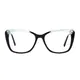 Square Clear/Black Eyeglasses